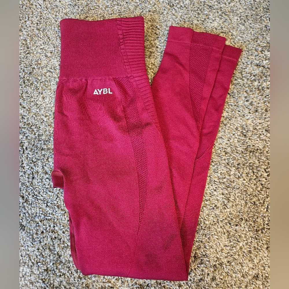 AYBL Full-length leggings size XS Red